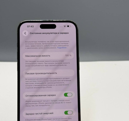 iPhone 14 Pro Max 256GB Space Black 100%